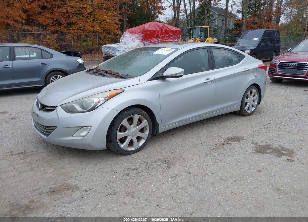 2012 HYUNDAI ELANTRA VIN: 5NPDH4AE7CH117920