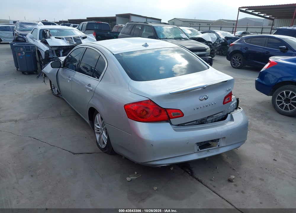 2010 INFINITI G37 VIN: JN1CV6AP1AM203974