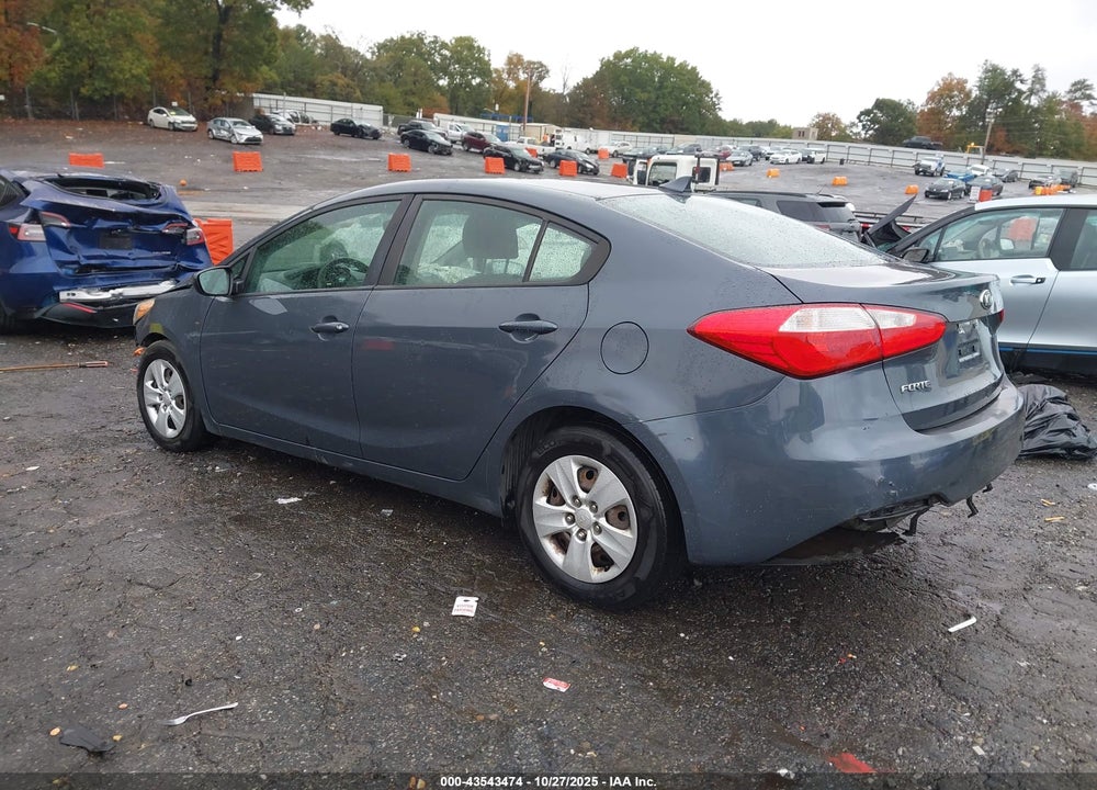 2016 KIA FORTE LX VIN: KNAFK4A67G5583739