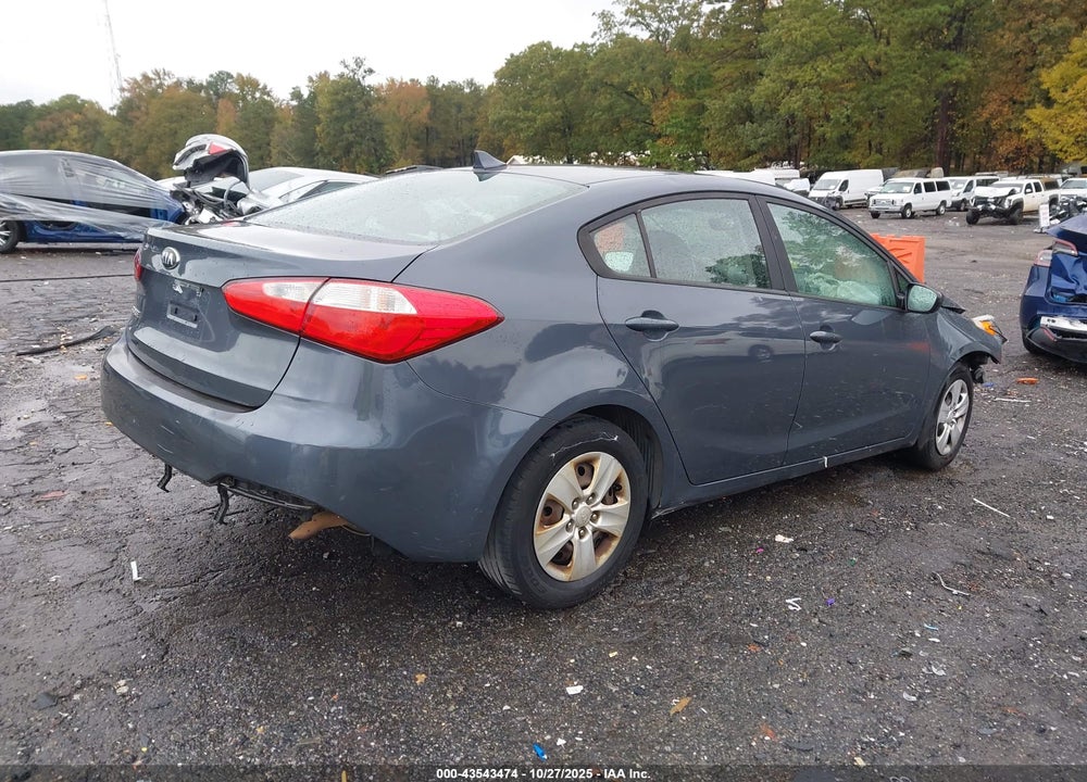 2016 KIA FORTE LX VIN: KNAFK4A67G5583739