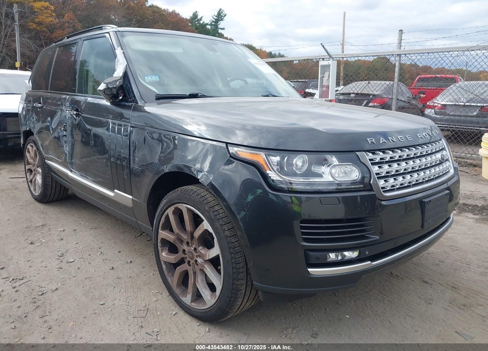 2013 LAND ROVER RANGE ROVER SUPERCHARGED VIN: SALGS2EF0DA123842