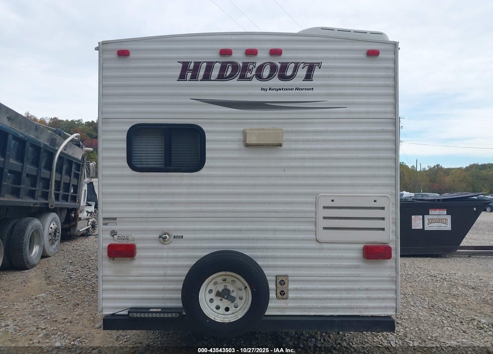 2011 KEYSTONE HIDEOUT VIN: 4YDT23R2887201083