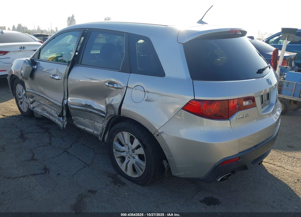 2010 ACURA RDX VIN: 5J8TB1H59AA005997