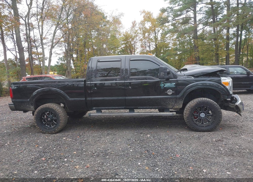 2013 FORD F-250 LARIAT VIN: 1FT7W2BT6DEA02733