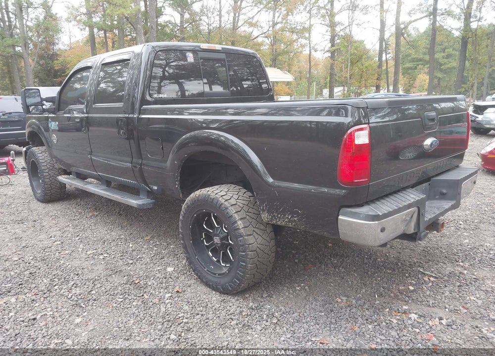 2013 FORD F-250 LARIAT VIN: 1FT7W2BT6DEA02733