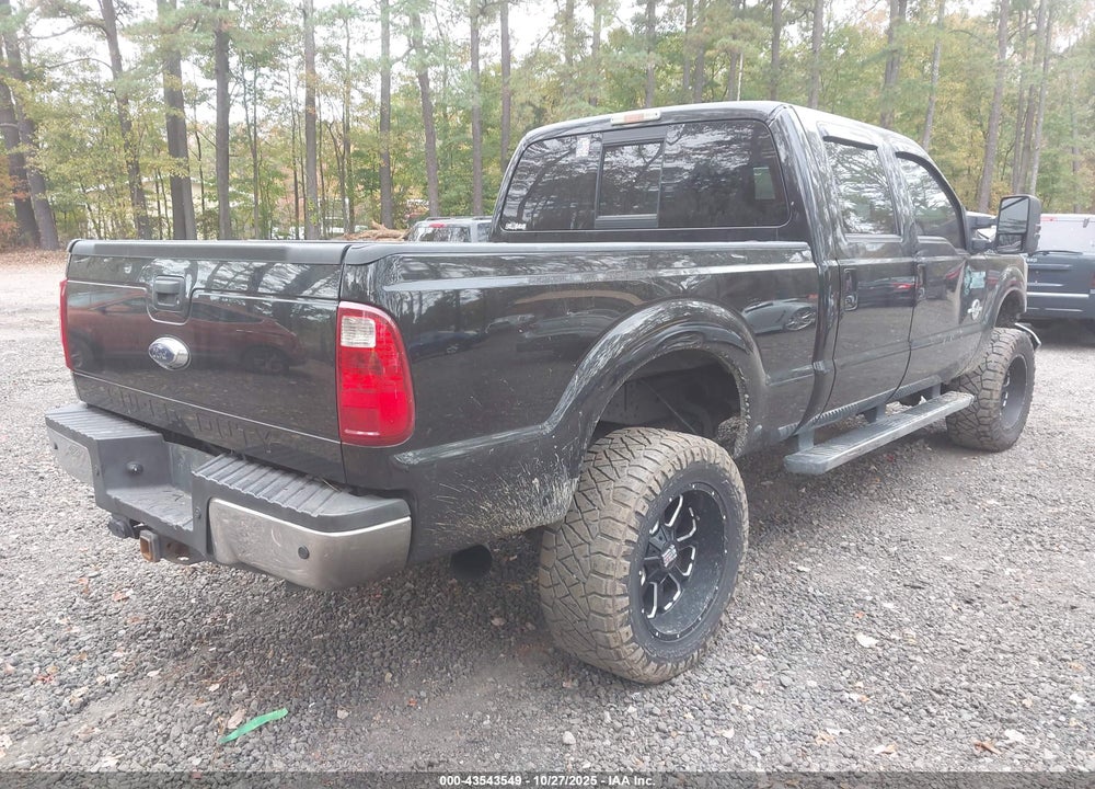 2013 FORD F-250 LARIAT VIN: 1FT7W2BT6DEA02733