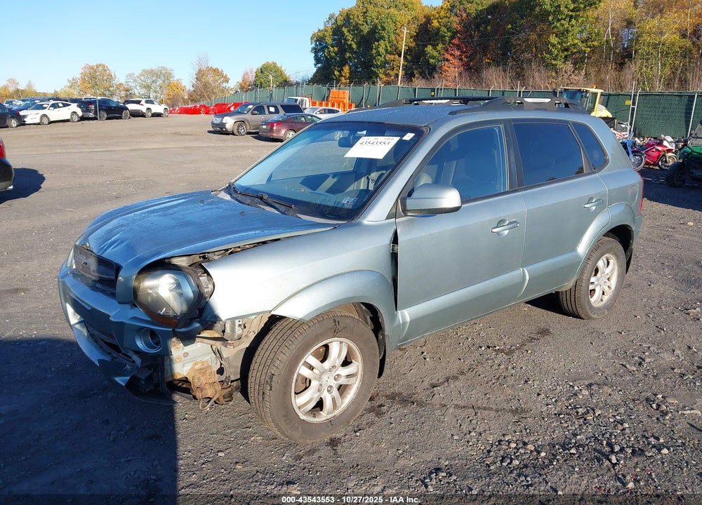 2006 HYUNDAI TUCSON GLS/LIMITED VIN: KM8JN72D96U298978