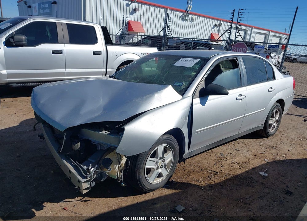 2005 CHEVROLET MALIBU VIN: 1G1ZS52F45F172139