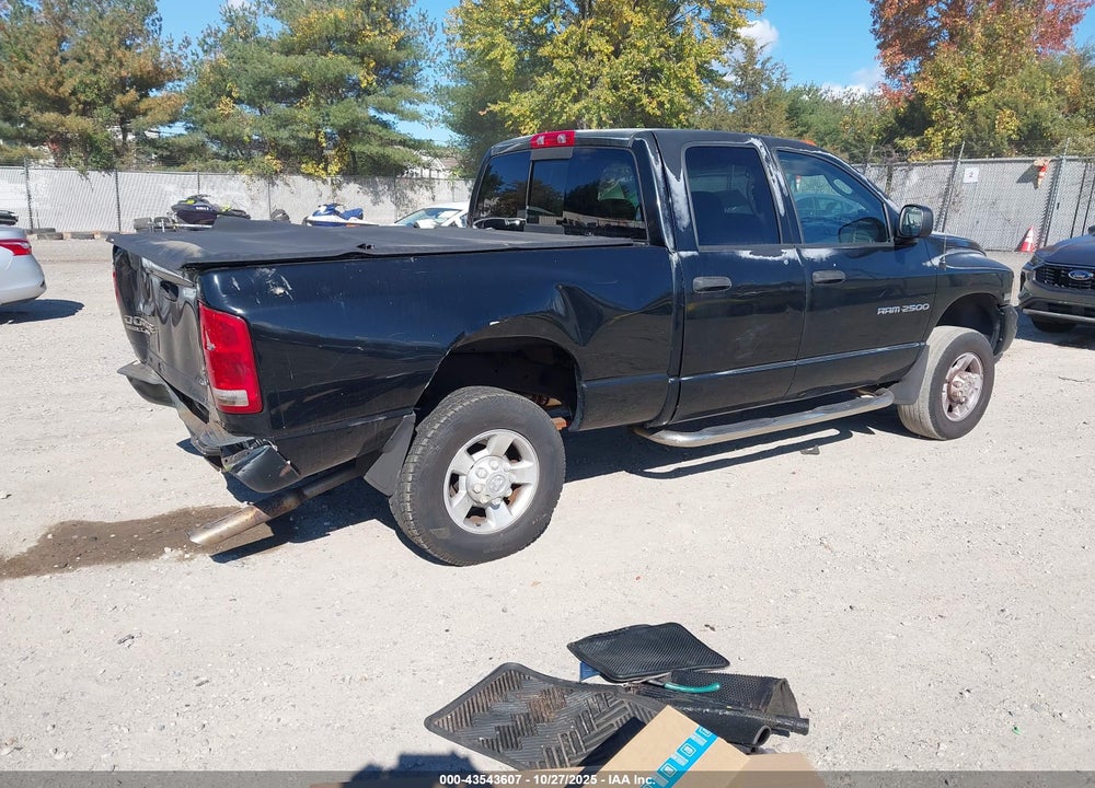 2003 DODGE RAM 2500 SLT/LARAMIE/ST VIN: 3D7KU28DX3G845170