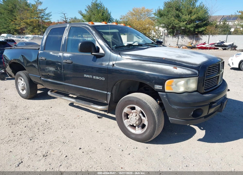 2003 DODGE RAM 2500 SLT/LARAMIE/ST VIN: 3D7KU28DX3G845170