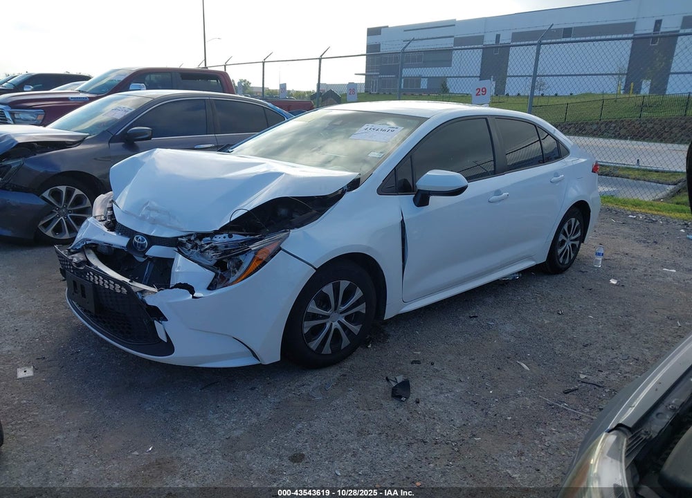 2022 TOYOTA COROLLA HYBRID LE VIN: JTDEAMDE1N3012938