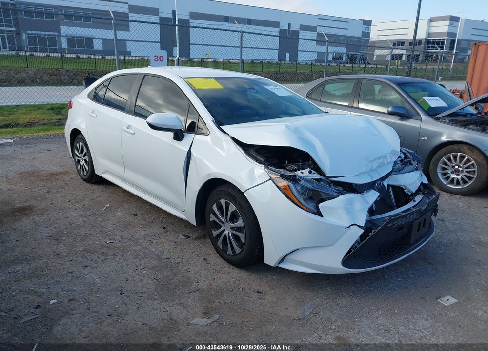 2022 TOYOTA COROLLA HYBRID LE VIN: JTDEAMDE1N3012938