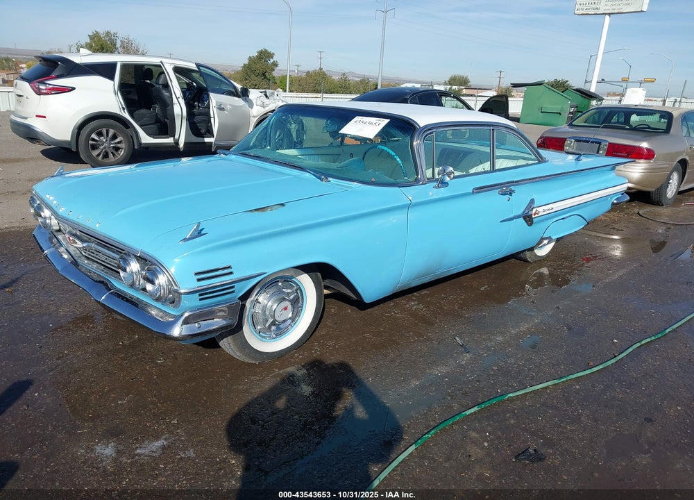 1960 CHEVROLET IMPALA VIN: 01837N112021