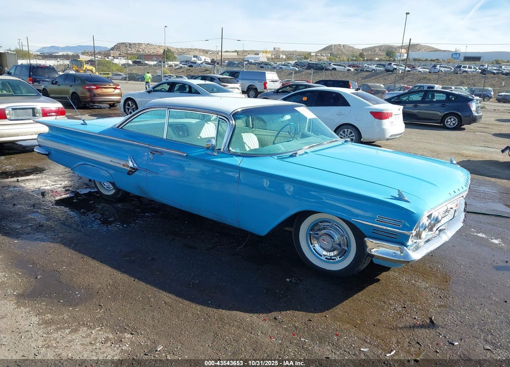 1960 CHEVROLET IMPALA VIN: 01837N112021
