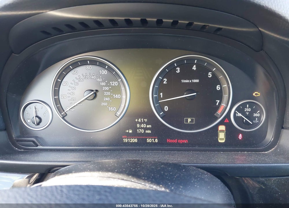 2011 BMW 535I VIN: WBAFR7C55BC803174