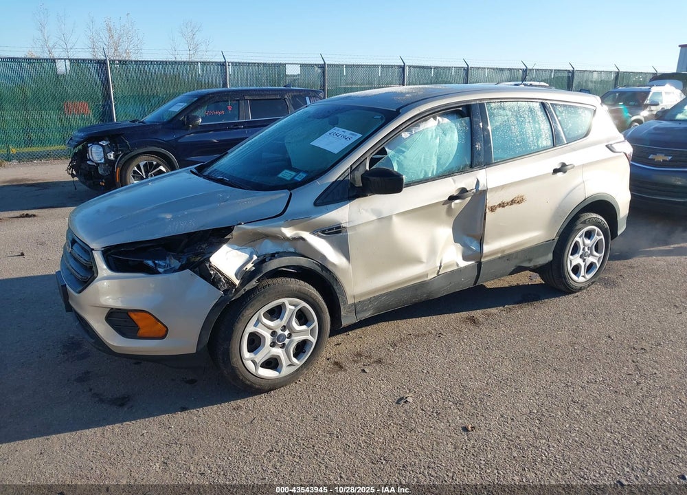2018 FORD ESCAPE S VIN: 1FMCU0F71JUD16695