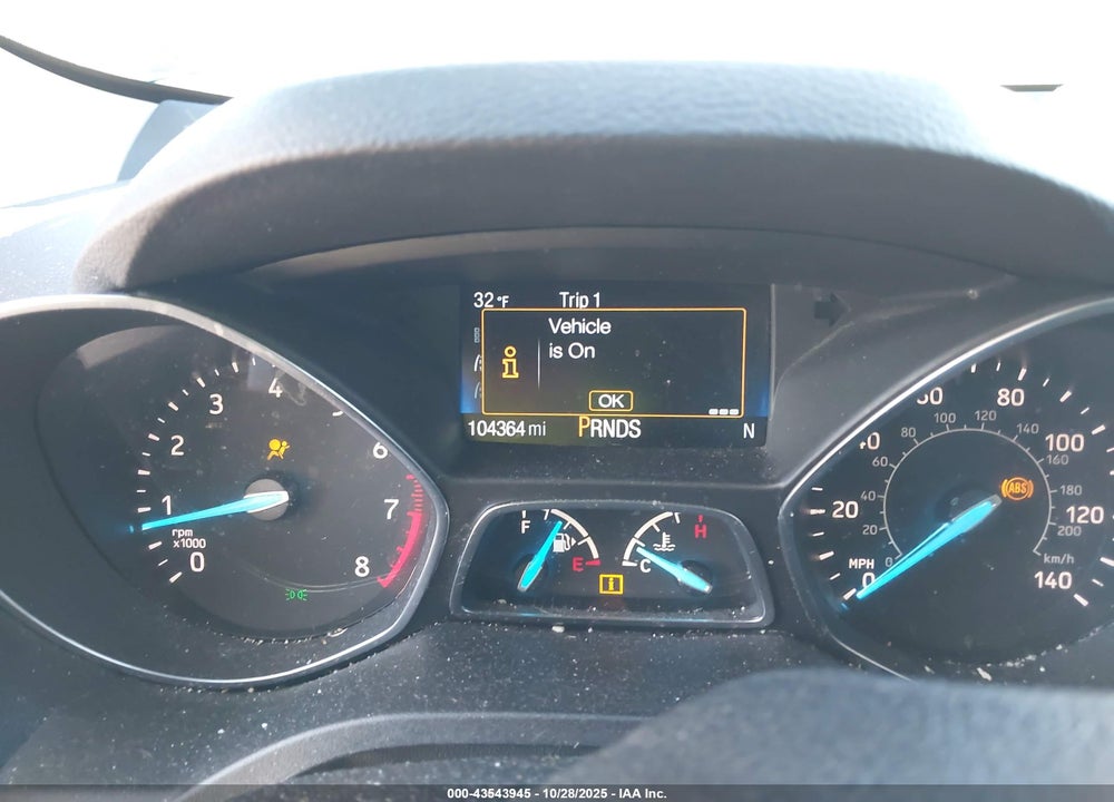 2018 FORD ESCAPE S VIN: 1FMCU0F71JUD16695
