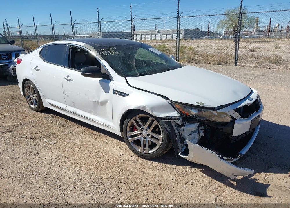 2013 KIA OPTIMA SX VIN: 5XXGR4A65DG222228