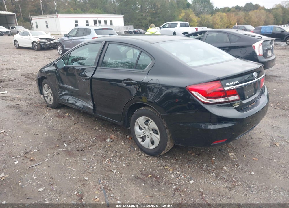 2014 HONDA CIVIC LX VIN: 2HGFB2F58EH532636