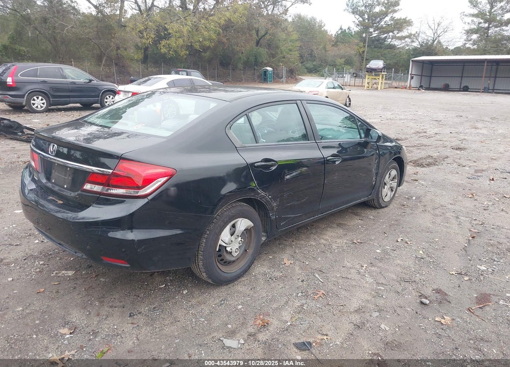 2014 HONDA CIVIC LX VIN: 2HGFB2F58EH532636
