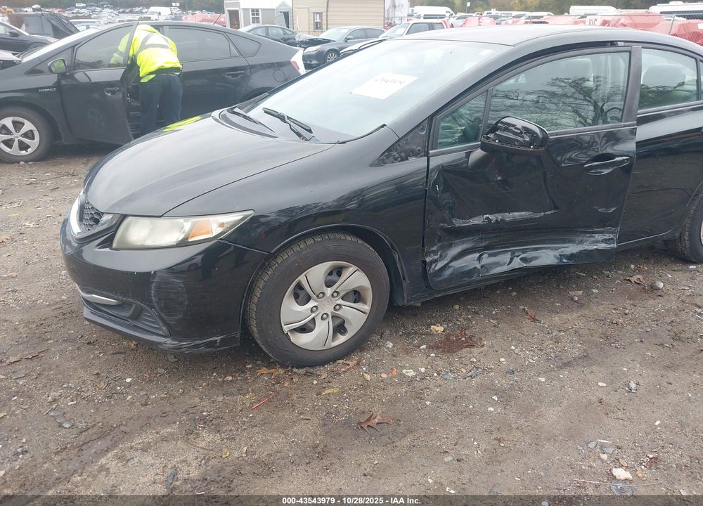 2014 HONDA CIVIC LX VIN: 2HGFB2F58EH532636
