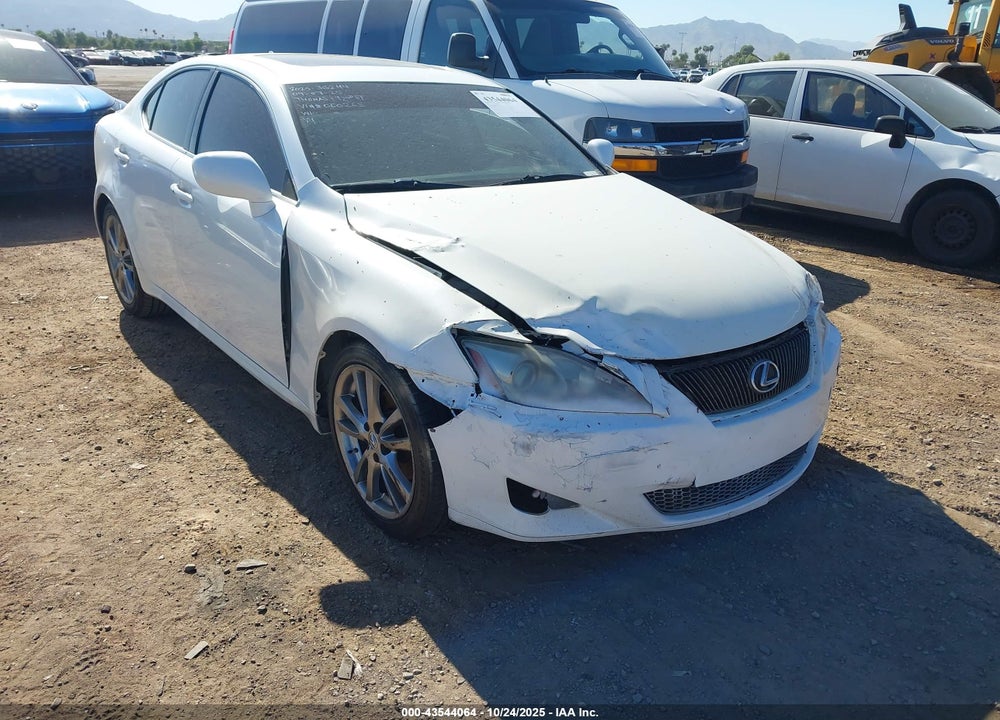 2008 LEXUS IS 250 VIN: JTHBK262985060265