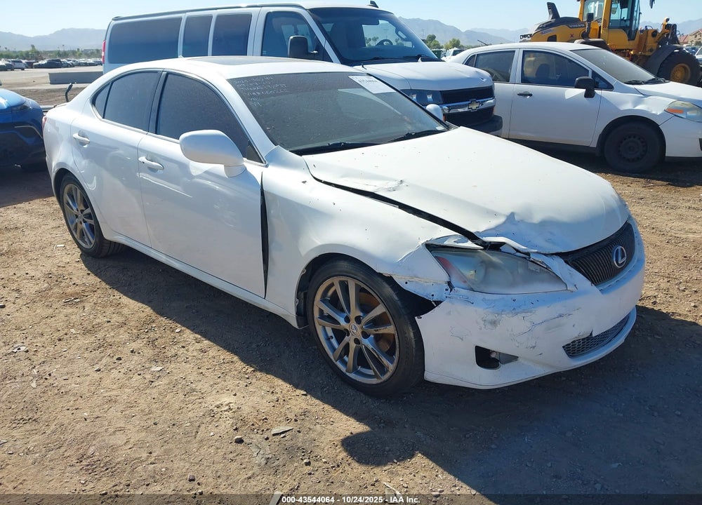 2008 LEXUS IS 250 VIN: JTHBK262985060265