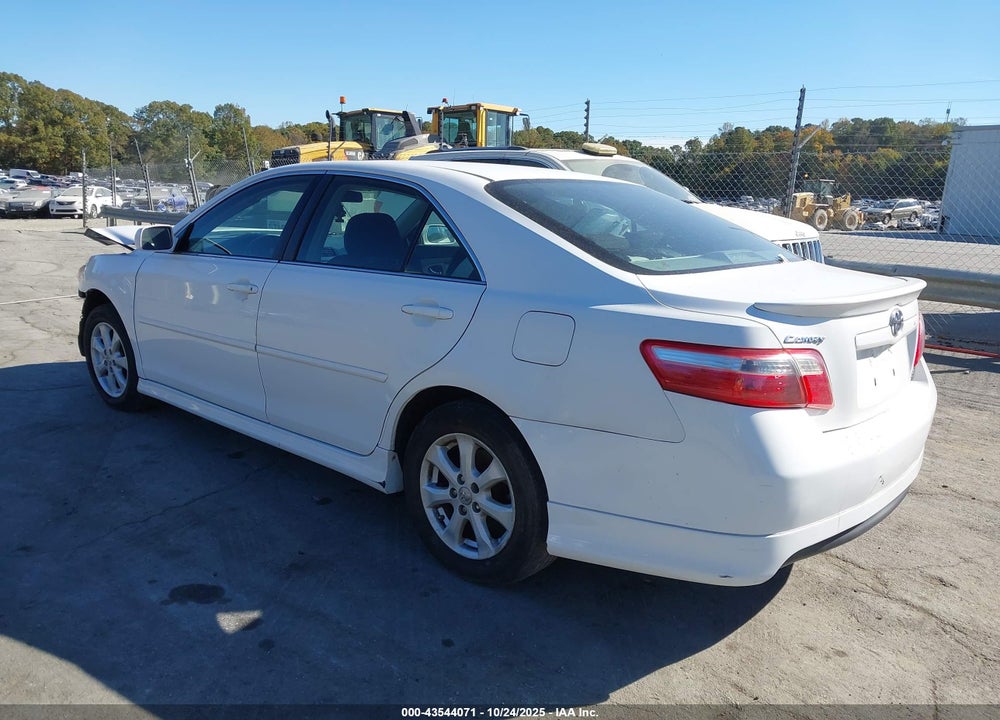 2007 TOYOTA CAMRY SE VIN: 4T1BE46K47U714142