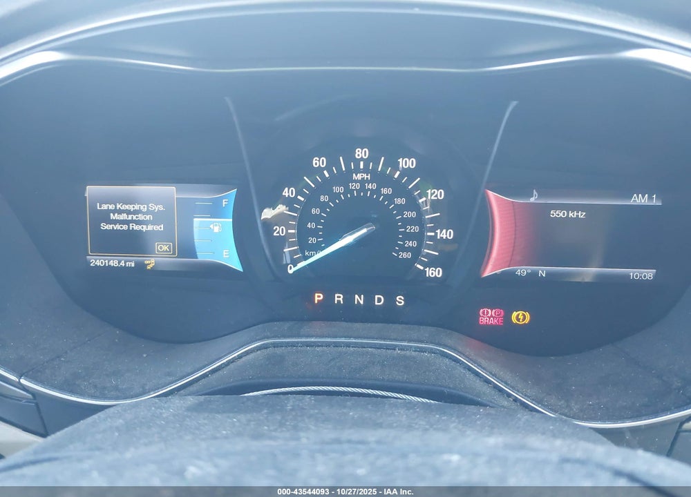 2013 FORD FUSION VIN: 3FA6P0H94DR338408
