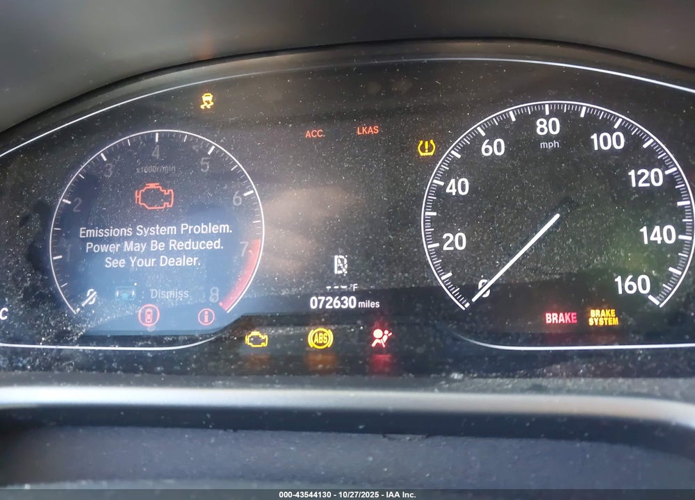 2020 HONDA ACCORD VIN: 1HGCV2F92LA012912