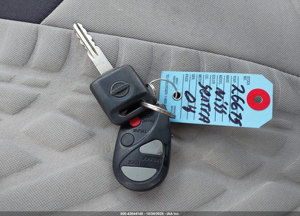 2004 NISSAN SENTRA 1.8S VIN: 3N1CB51D74L825373