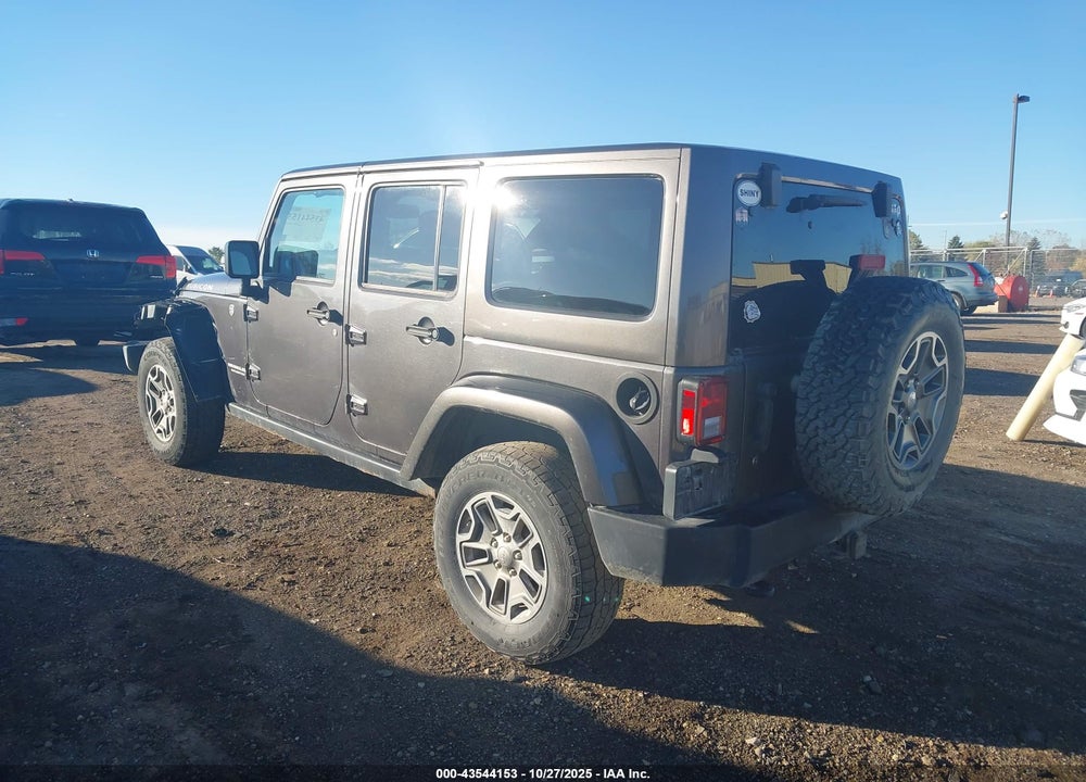 2016 JEEP WRANGLER UNLIMITED RUBICON VIN: 1C4BJWFG5GL242529