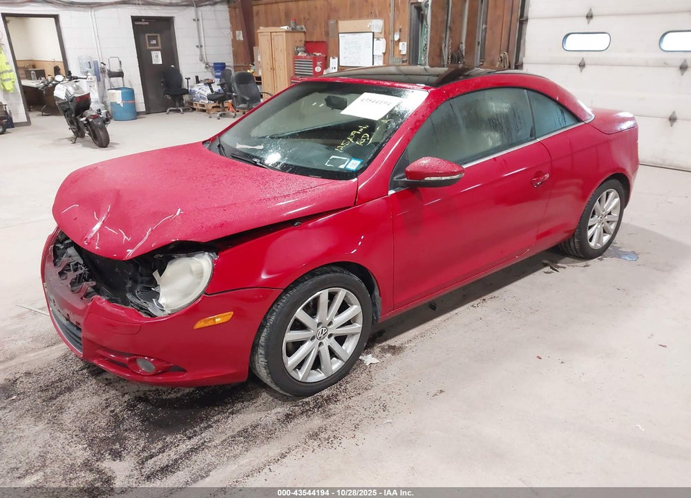 2009 VOLKSWAGEN EOS VIN: WVWBA71F99V017316