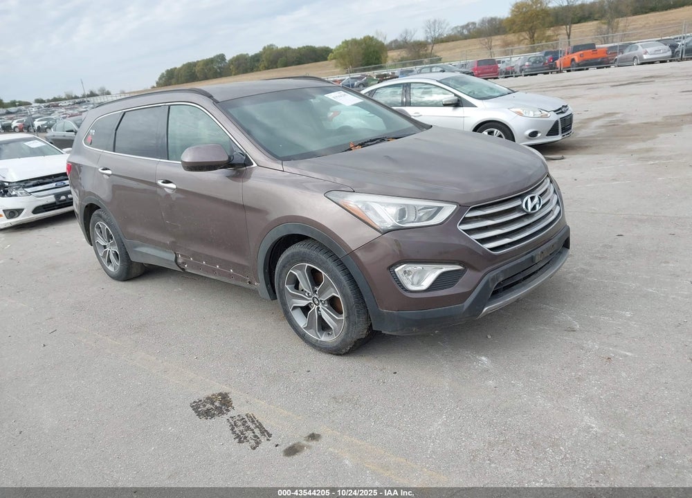 2015 HYUNDAI SANTA FE GLS VIN: KM8SMDHF4FU103061