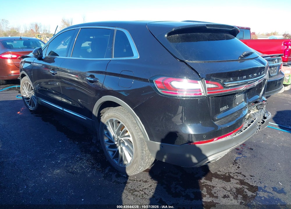 2020 LINCOLN NAUTILUS RESERVE VIN: 2LMPJ8K9XLBL19219