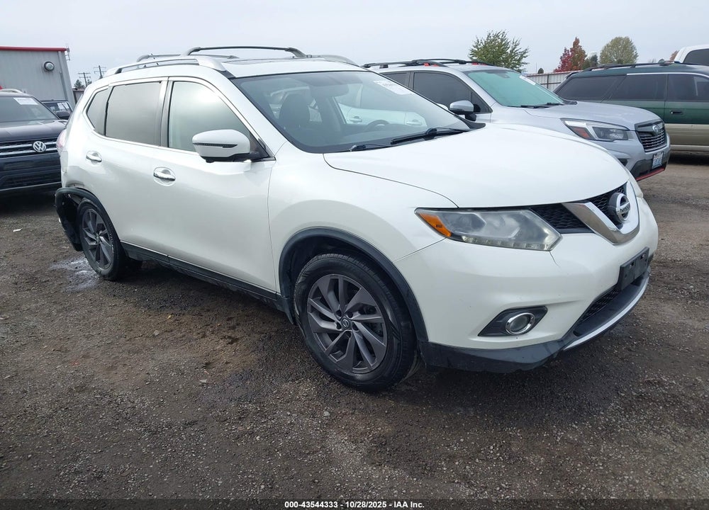 2016 NISSAN ROGUE SL VIN: 5N1AT2MV5GC879304