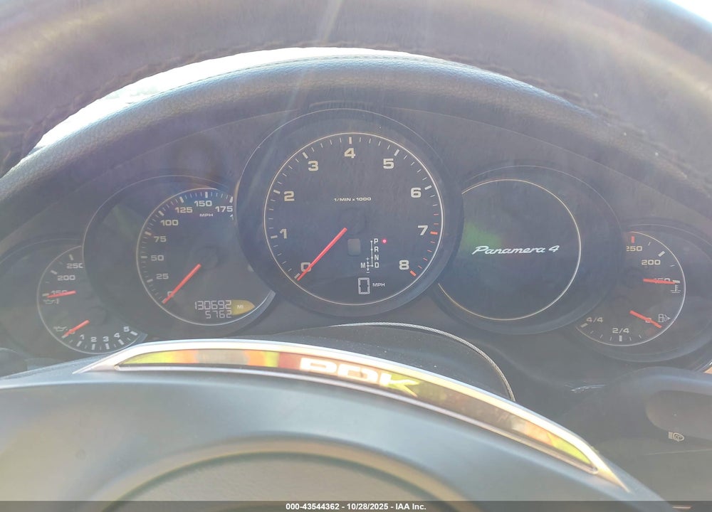 2014 PORSCHE PANAMERA 4 VIN: WP0AA2A75EL006570