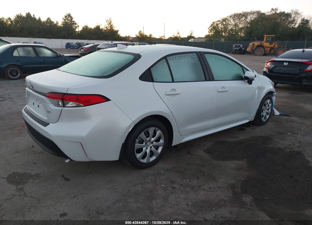 2025 TOYOTA COROLLA LE VIN: 5YFB4MDE8SP336188