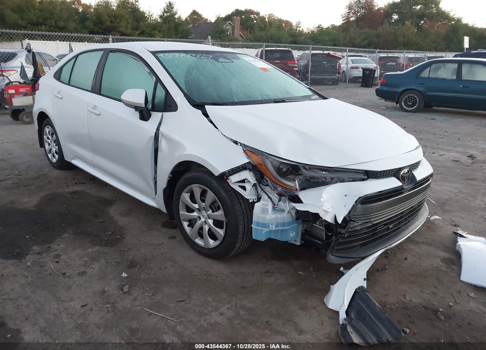 2025 TOYOTA COROLLA LE VIN: 5YFB4MDE8SP336188