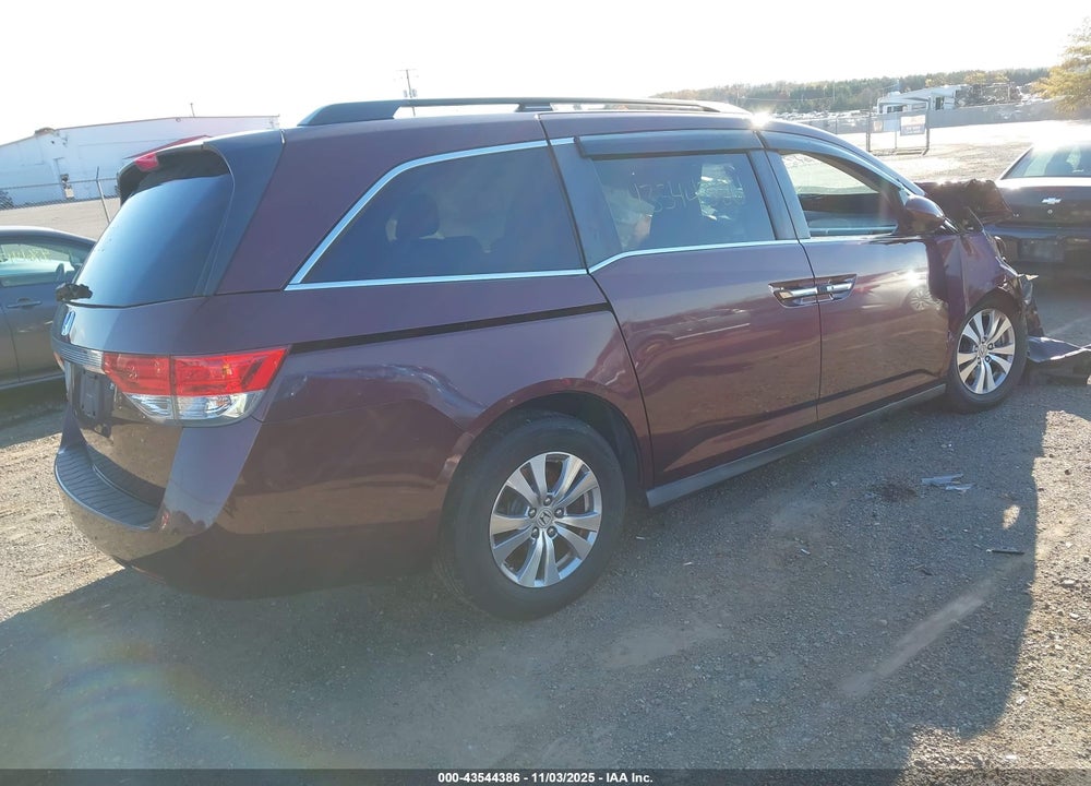 2015 HONDA ODYSSEY EX-L VIN: 5FNRL5H62FB100924