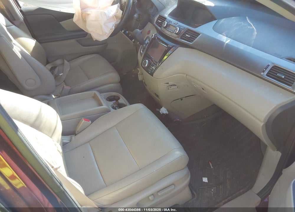 2015 HONDA ODYSSEY EX-L VIN: 5FNRL5H62FB100924