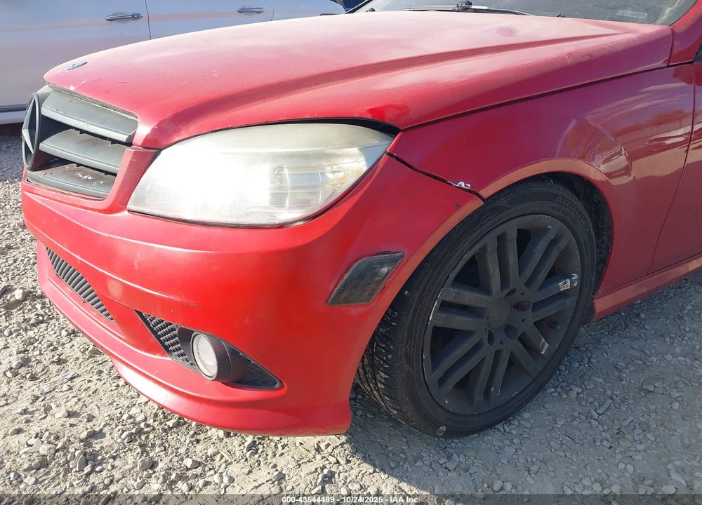 2009 MERCEDES-BENZ C CLASS VIN: WDDGF81X09F248403