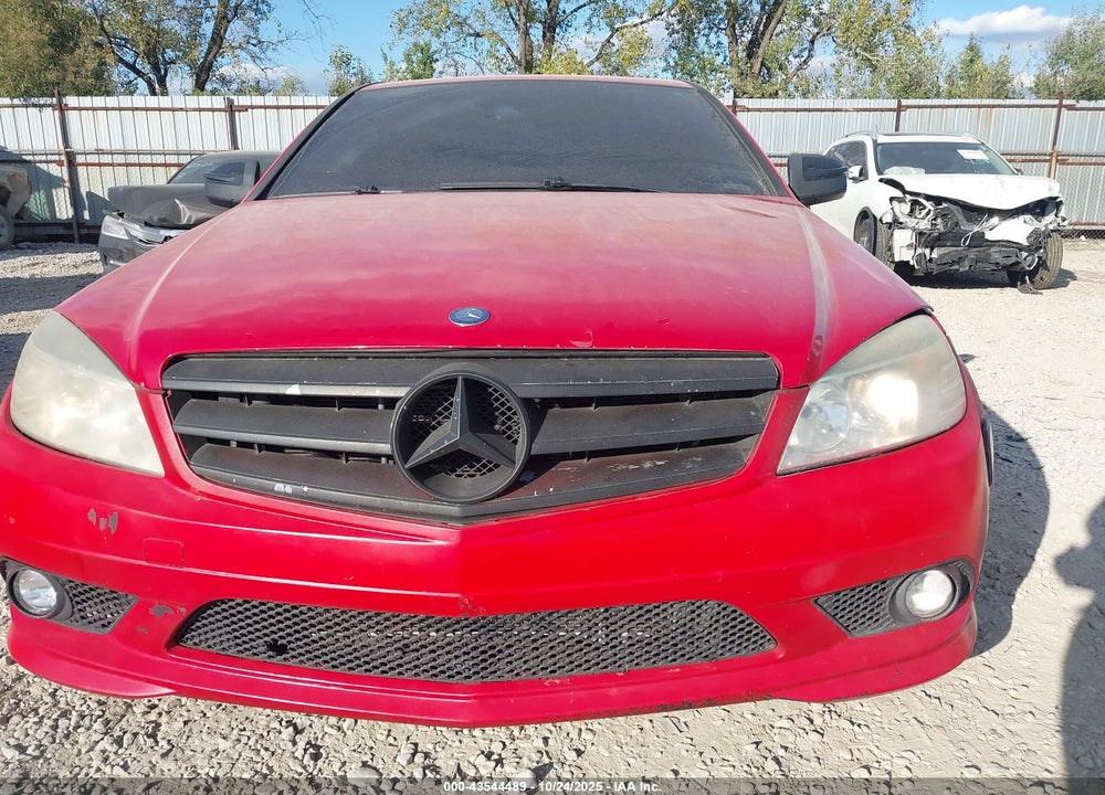 2009 MERCEDES-BENZ C CLASS VIN: WDDGF81X09F248403