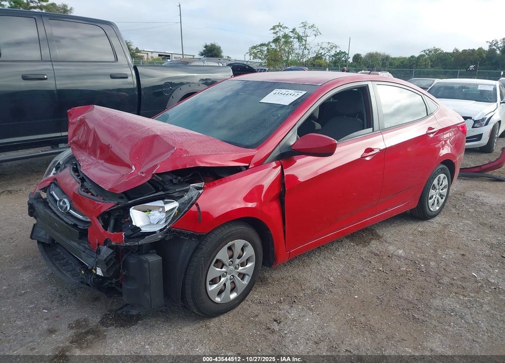 2015 HYUNDAI ACCENT VIN: KMHCT4AE6FU857877