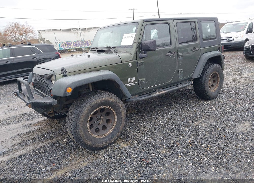 2009 JEEP WRANGLER UNLIMITED X VIN: 1J4GA39199L725014