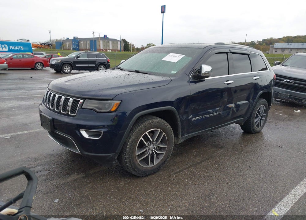 2017 JEEP GRAND CHEROKEE VIN: 1C4RJFBG0HC885487