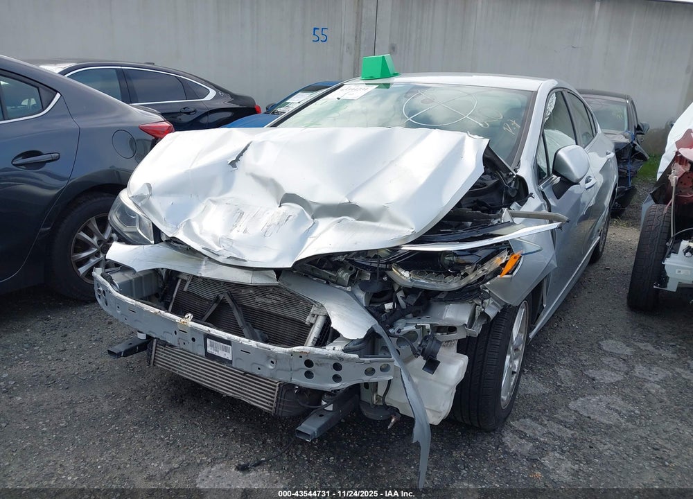 2017 CHEVROLET CRUZE LT AUTO VIN: 1G1BE5SM6H7257568