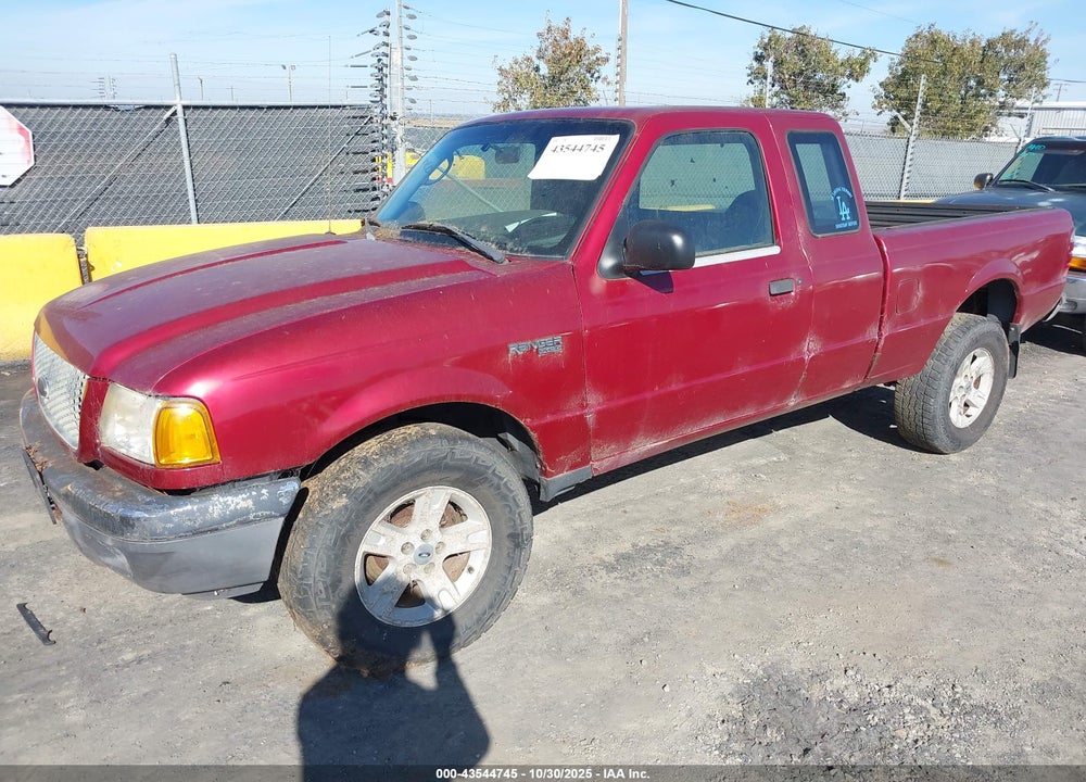 2003 FORD RANGER XLT VIN: 1FTYR15E33PB70903