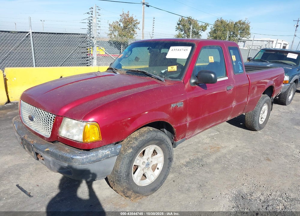 2003 FORD RANGER XLT VIN: 1FTYR15E33PB70903