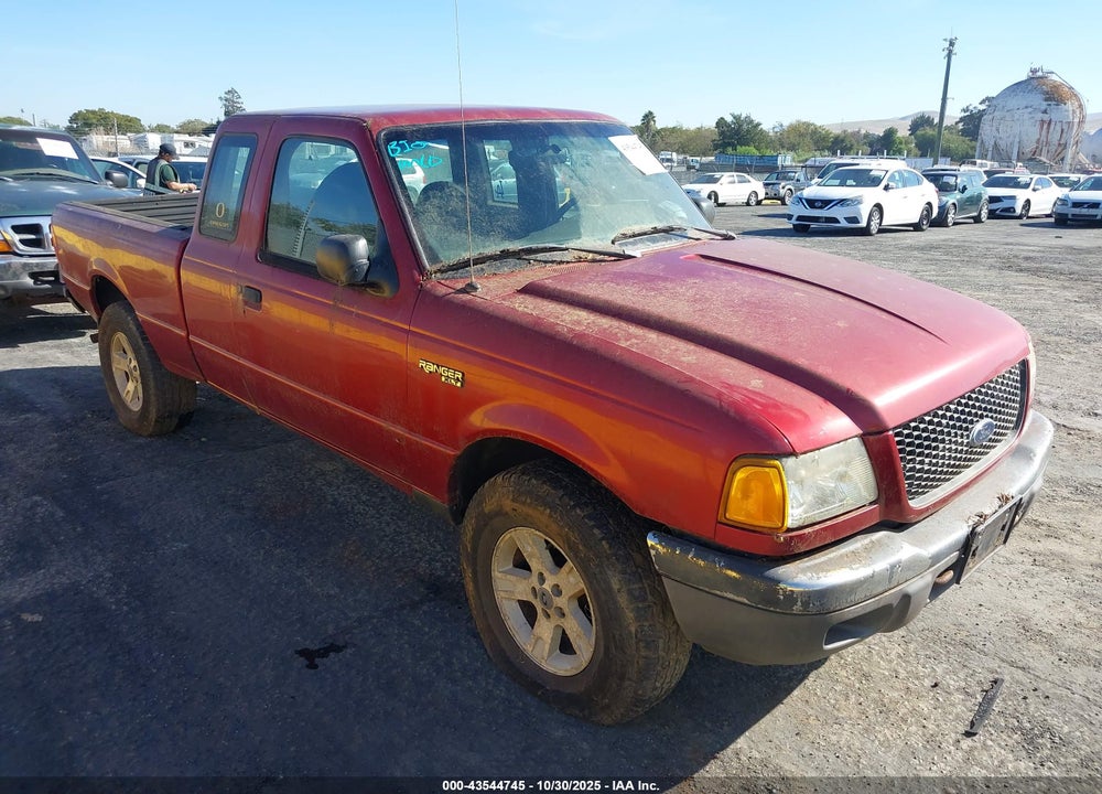 2003 FORD RANGER XLT VIN: 1FTYR15E33PB70903